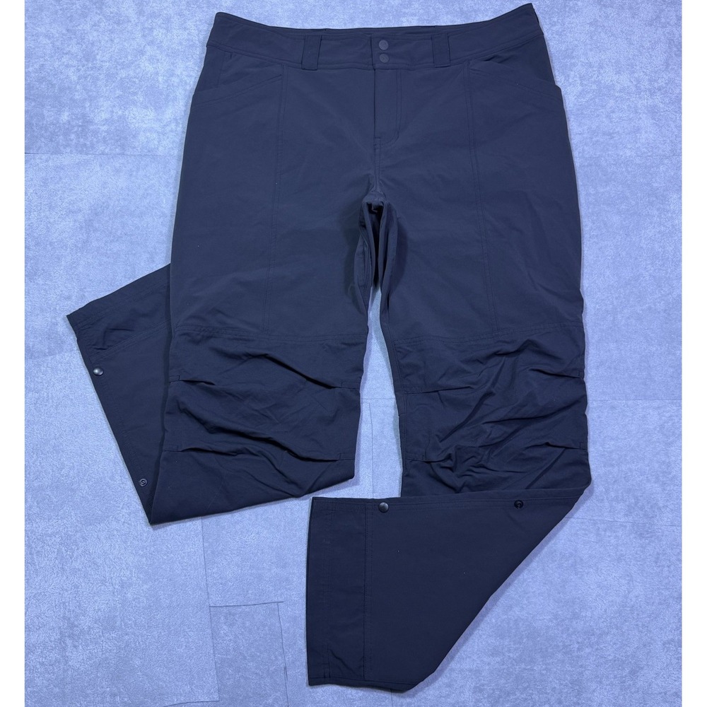 REI Pants Womens 36x32 Black Performance Chino Stretch Regular Fit Gorpcore